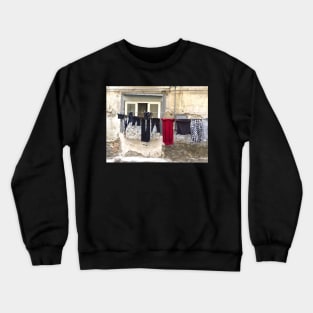 Washday in Naples Crewneck Sweatshirt